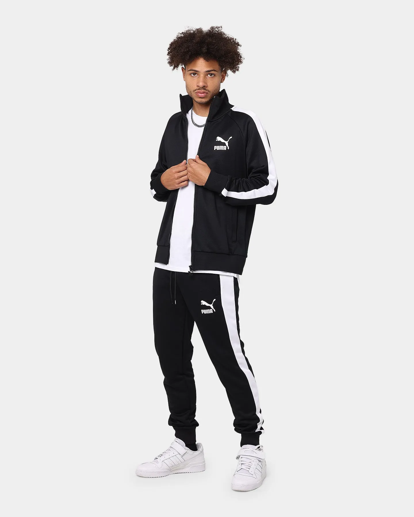 Puma Iconic T7 Track Pants Black