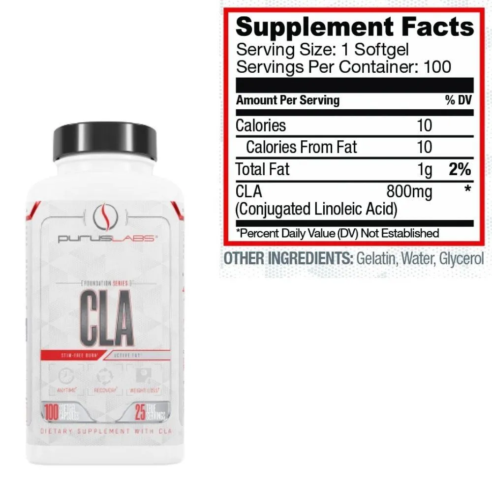 Purus Labs CLA 100 Softgels