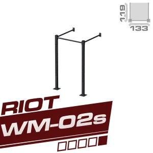 Riot WM-02 Single Cube Rig, Wall Mounted - 2 Metres