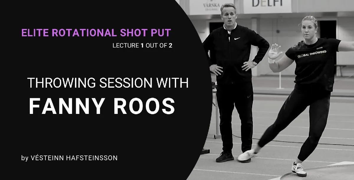 Rotational Throwing Session with Fanny Roos, by V�steinn Hafsteinsson