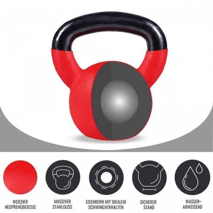 Rubber Coated Kettlebell 20KG