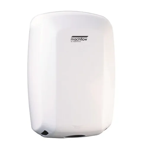 Saniflow® M09A MACHFLOW® Hand Dryer - White Epoxy on Steel High-Speed Universal Voltage