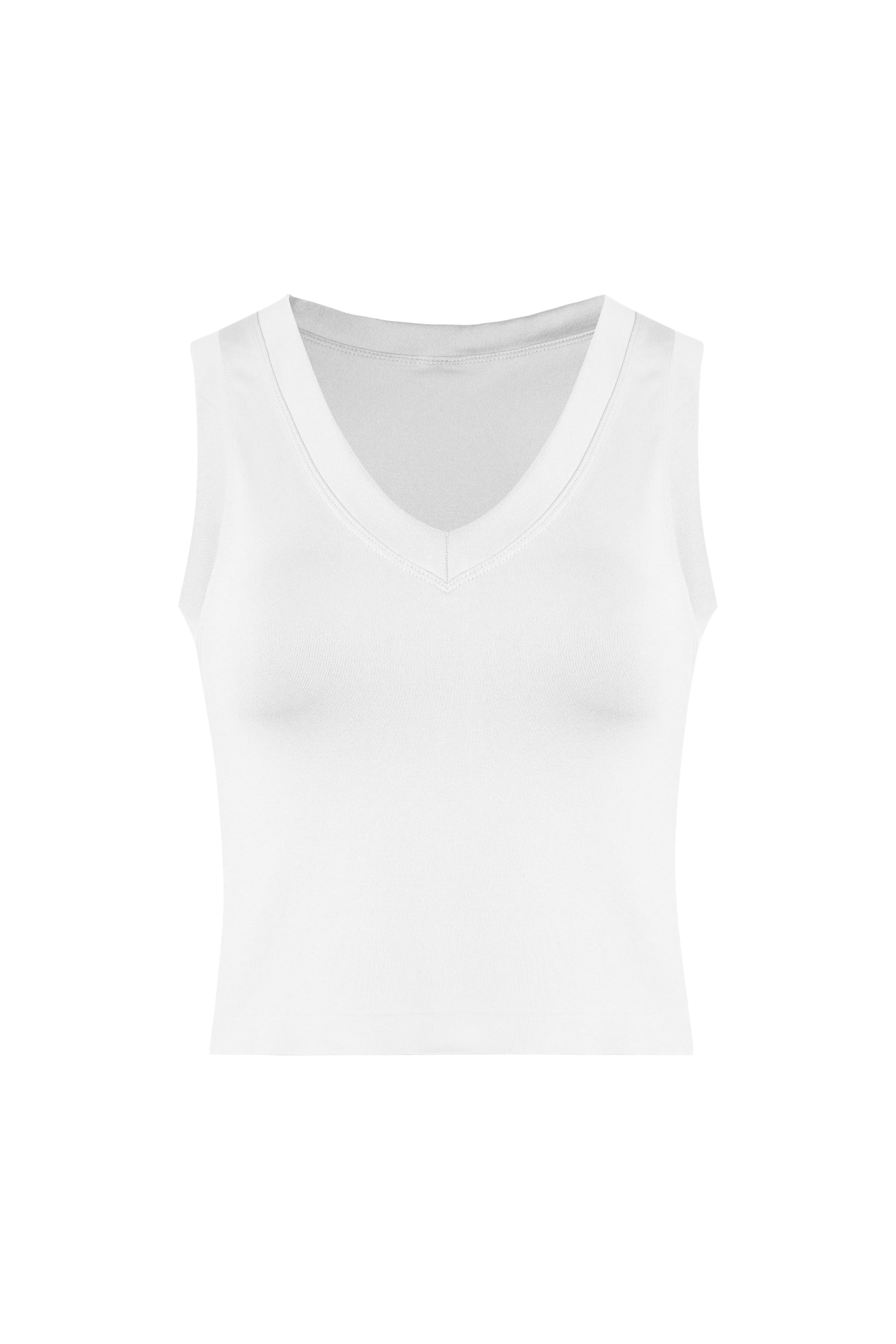 SMOOTH V CROP TANK