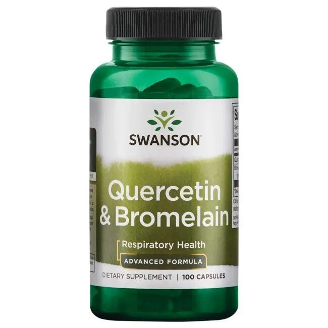 Swanson Premium- Quercetin & Bromelain - Advanced Formul