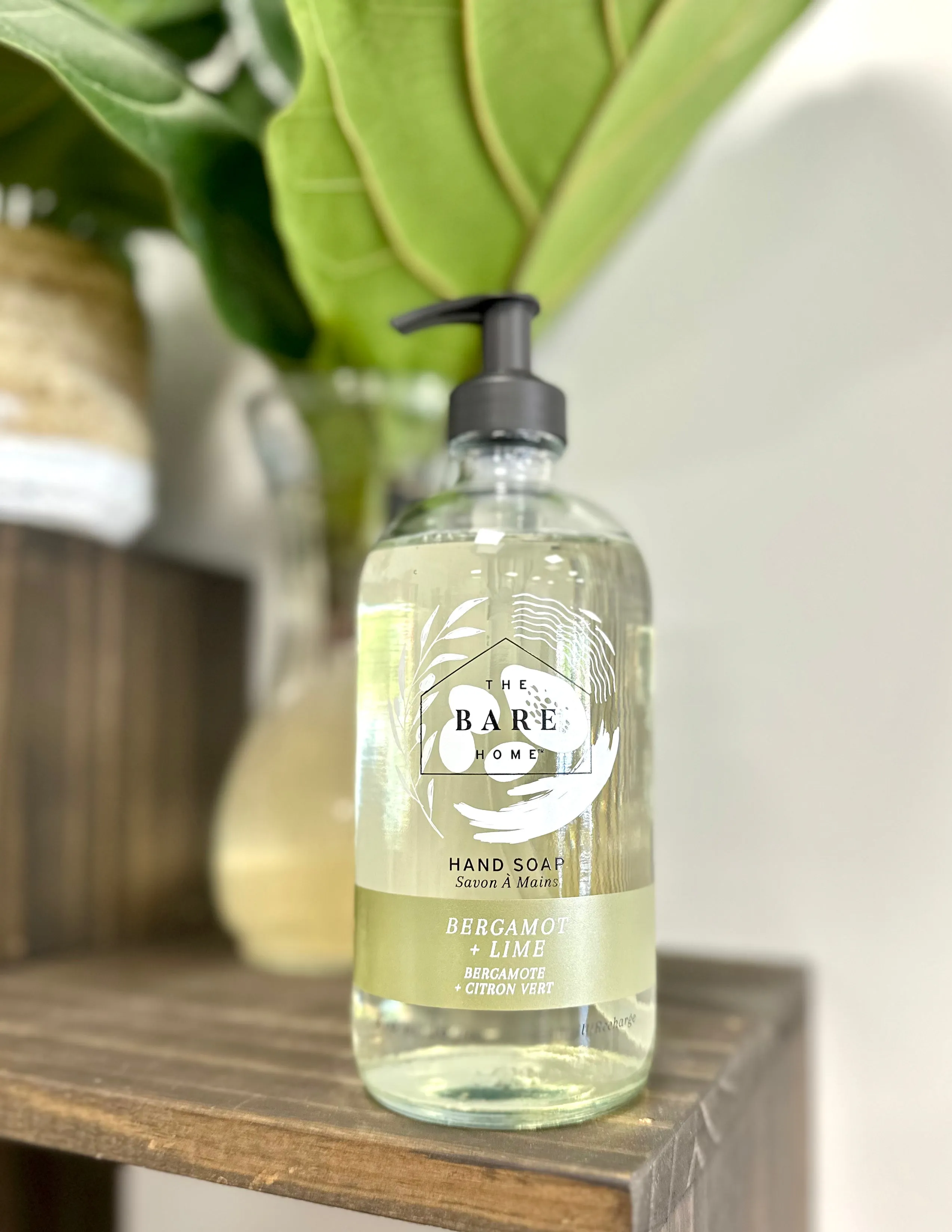 The Bare Home - Bergamot Lime Hand Soap 500ml Pump Bottle