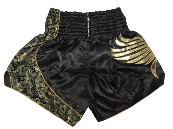 Twins Special Muay Thai Shorts T-151 Black/RD