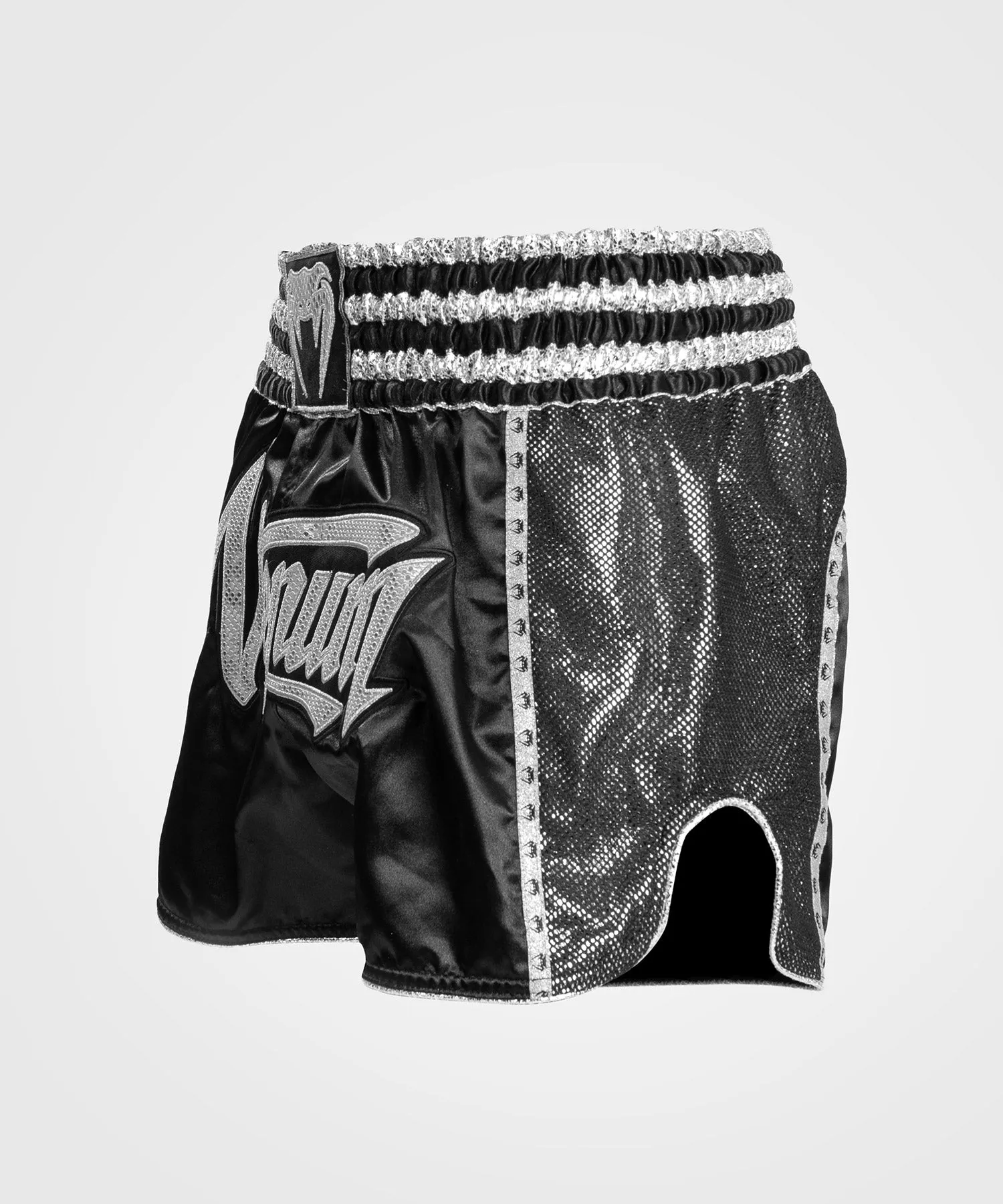 Venum Absolute 2.0 Muay Thai Shorts - Black/Silver