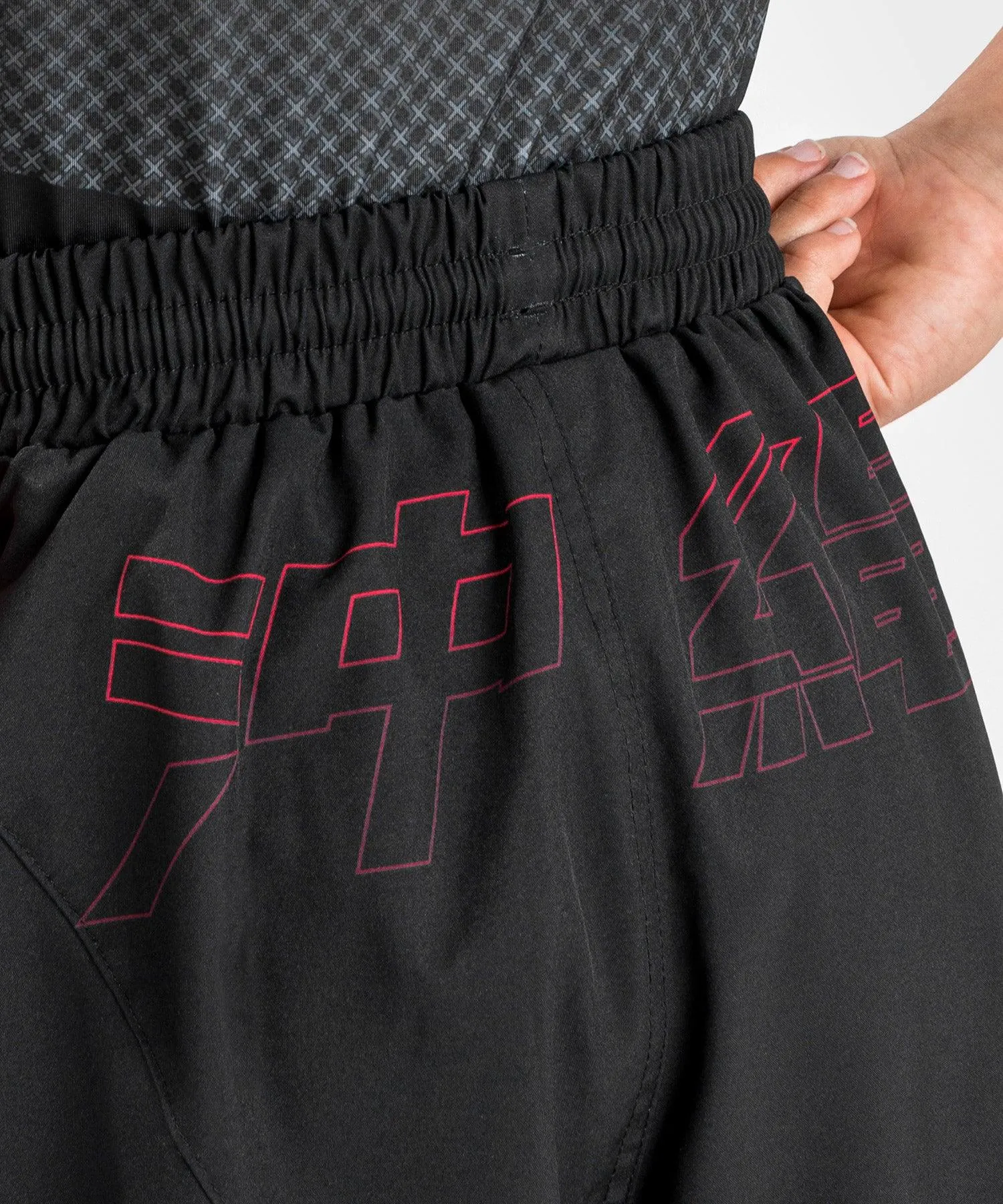 Venum Okinawa 3.0 Training Shorts - For Kids - Black/Red