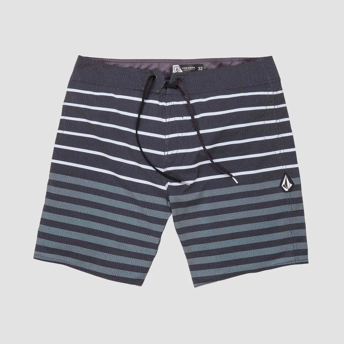 Volcom Quarta Static Mod 19" Boardshorts Black