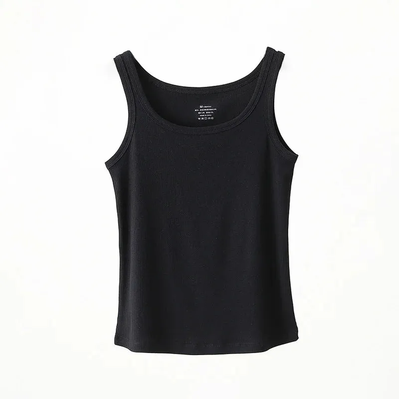 Women’s Ribbed Cotton Tank Top