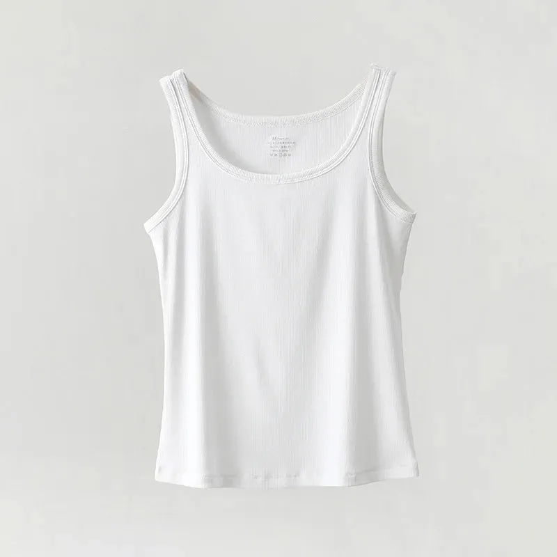 Women’s Ribbed Cotton Tank Top