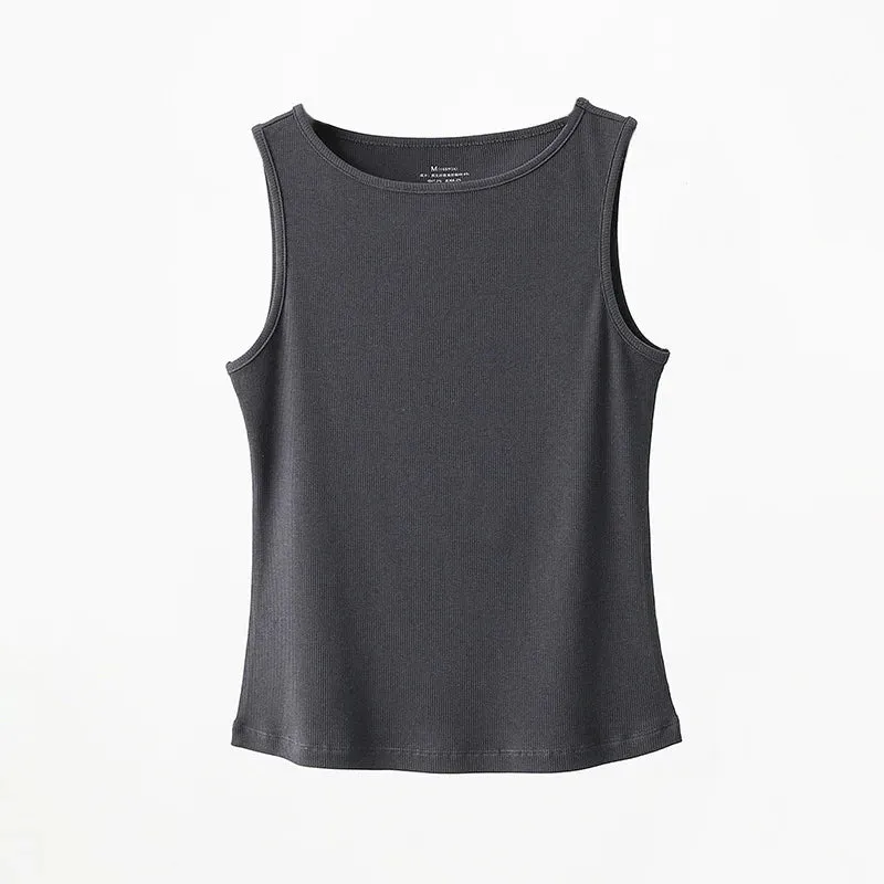 Women’s Ribbed Cotton Tank Top